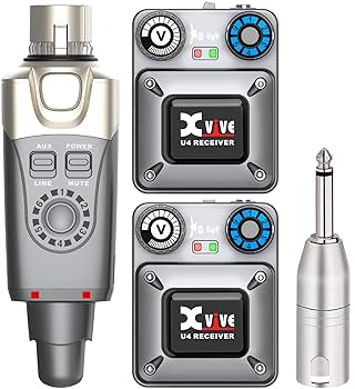 Xvive ( エックスバイブ )XV-U2/R トランスミッター&レシーバー Amazon | XVIVE エックスバイブ ワイヤレス・ギターシステム XV